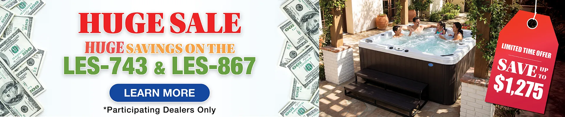 Calspas hot tub being used in a family setting - Tinley Park