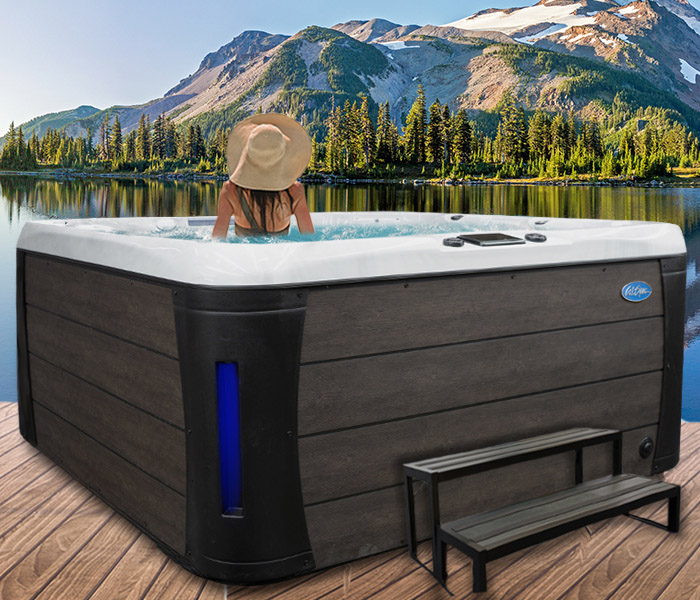 Calspas hot tub being used in a family setting - hot tubs spas for sale Tinley Park